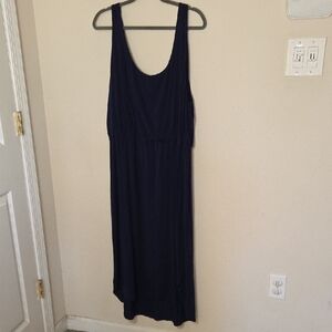 Tart Navy Scoop-Neck Maxi Dress
